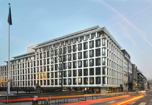 Внешний вид отеля Courtyard by Marriott Brussels Eu в Брюссели, фото 3