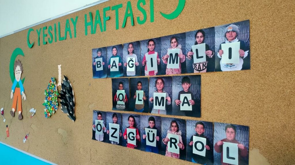 School Sogutlu Middle School, Hinis, photo