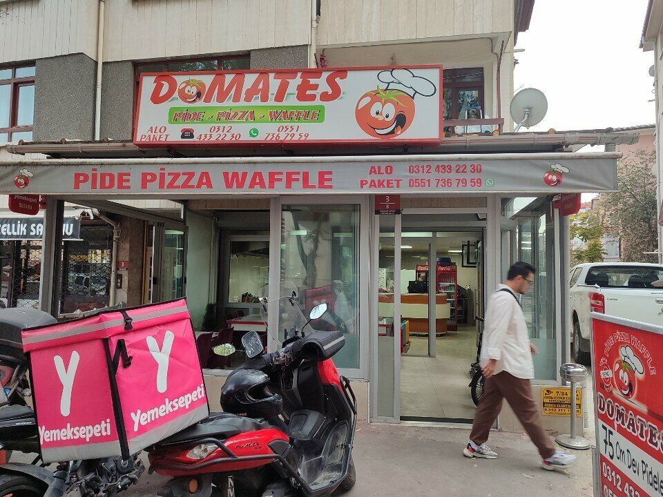 Restaurant Tomato Pide Pizza Waffle Cankaya, Ankara, photo