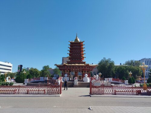 Внешний вид отеля Азия в Элисте, фото 2