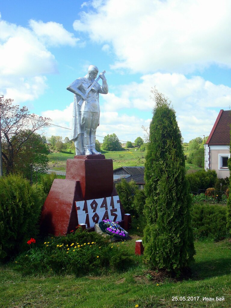 Monument, memorial Погибшим солдатам, Vitebsk District, photo