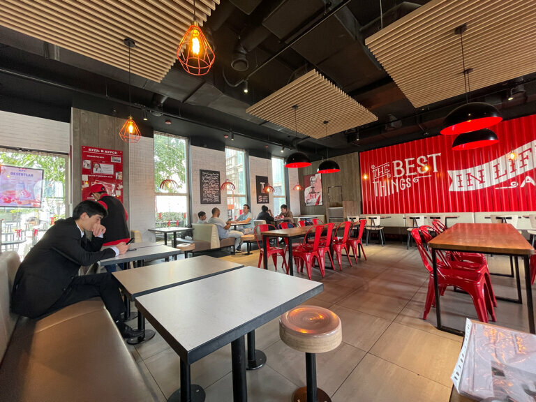 Fast food KFC, Tashkent, photo