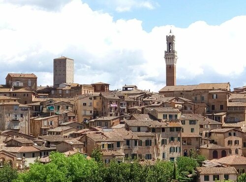 Гостиница B&b Il Pettirosso di Siena в Монтериджони