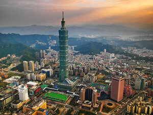 Taipei 101 Observatory (Taiwan, Taipei), landmark, attraction