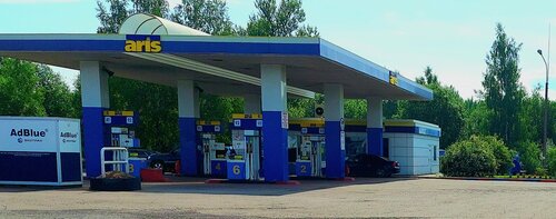 Gas station Aris, Saint‑Petersburg and Leningrad Oblast, photo