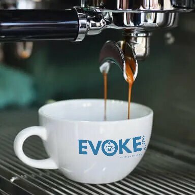 Coffee store Evoke Koffee, Dubai, photo