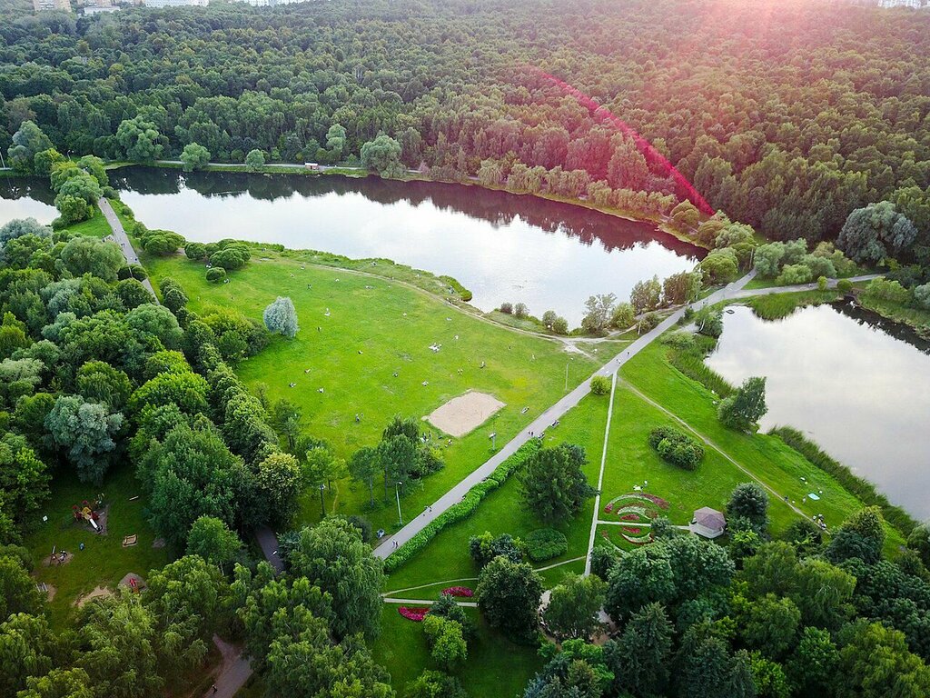 Nature reserve Особо охраняемая природная территория природно-исторический парк Покровское-Стрешнево, Moscow, photo