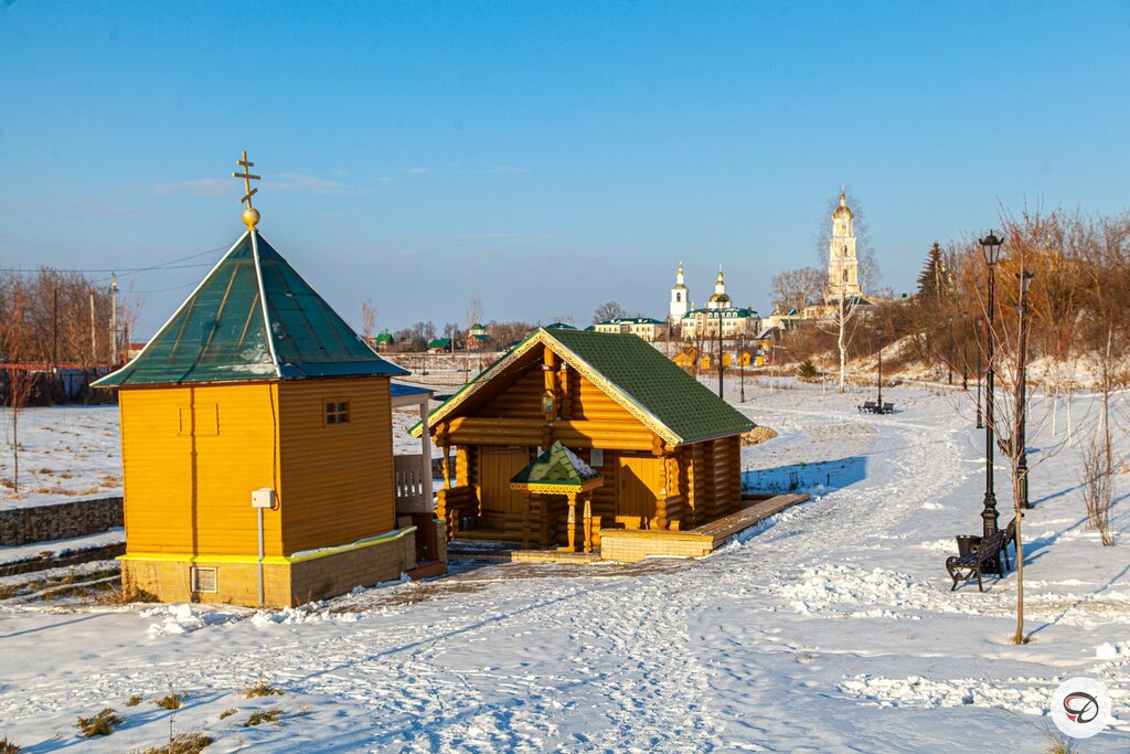 Chapel, memorial cross Часовня источника Иверской иконы Божией Матери, Nizhny Novgorod Oblast', photo