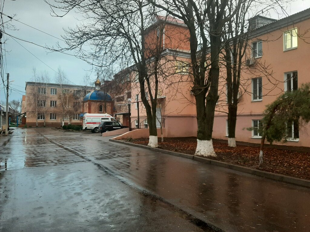 عيادة خارجية للبالغين Poliklinicheskoye otdeleniye Tsentralnoy Rayonnoy Bolnitsy, Muz ، مقاطعة روستوف، صورة