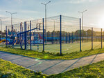 Sports ground (Sverdlovsk Region, Beloyarskiy munitsipalny okrug, posyolok Rastushchiy, kottedzhny posyolok Alyye Parusa), campo deportivo
