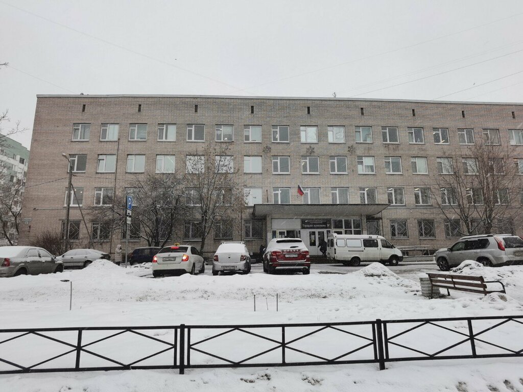 Vaccination point Пункт вакцинации от Covid-19, Saint Petersburg, photo