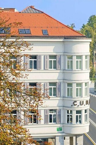 Внешний вид отеля Cubo Hotel в Любляне, фото 4