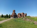 Ferry boat in the Oreshek fortress (Leningrad Region, Kirovskiy District, Shlisselburg), estaciones marítimas y fluviales
