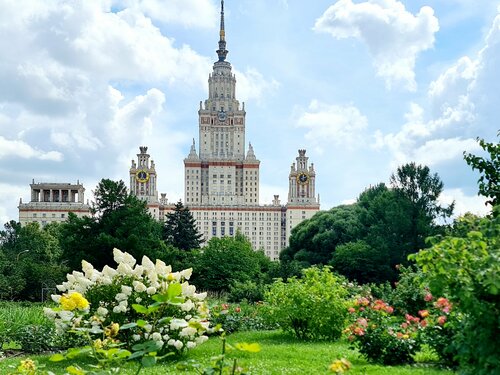 Парк культуры и отдыха Ботанический сад Московского государственного университета им. М. В. Ломоносова Ленинские горы, Москва, фото