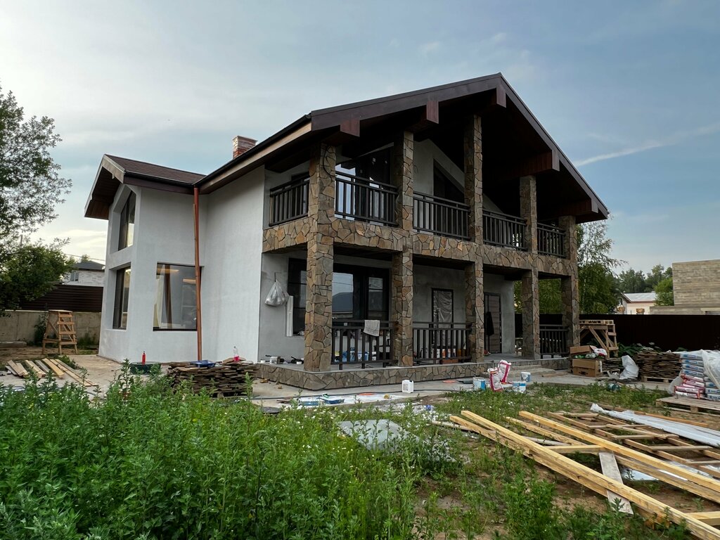 Construction of country houses and cottages Svg, Himki, photo