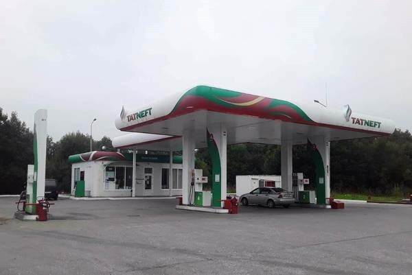 Gas station Tatneft, Saint‑Petersburg and Leningrad Oblast, photo