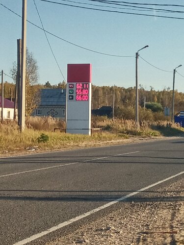 Gas station АЗС, Republic of Mordovia, photo