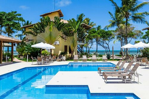 Внешний вид отеля Arraial Bangalô Praia Hotel в Порту-Сегуру, фото 1