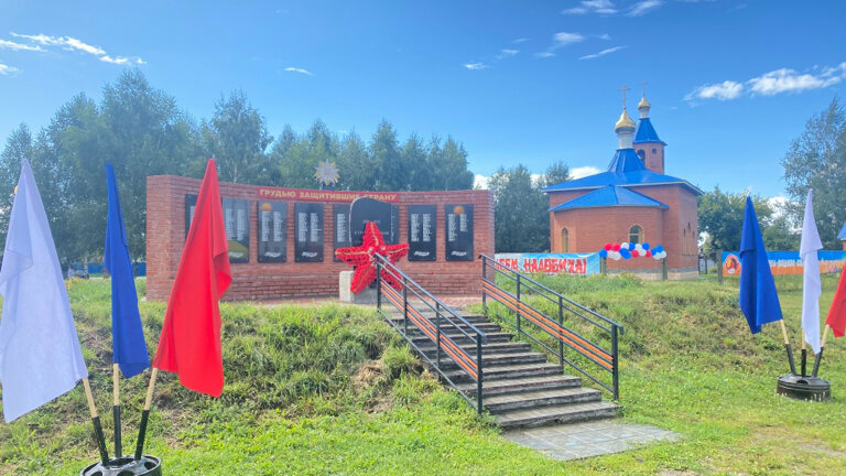 Monument, memorial Воинам, погибшим в годы Великой Отечественной войны, Altai Krai, photo