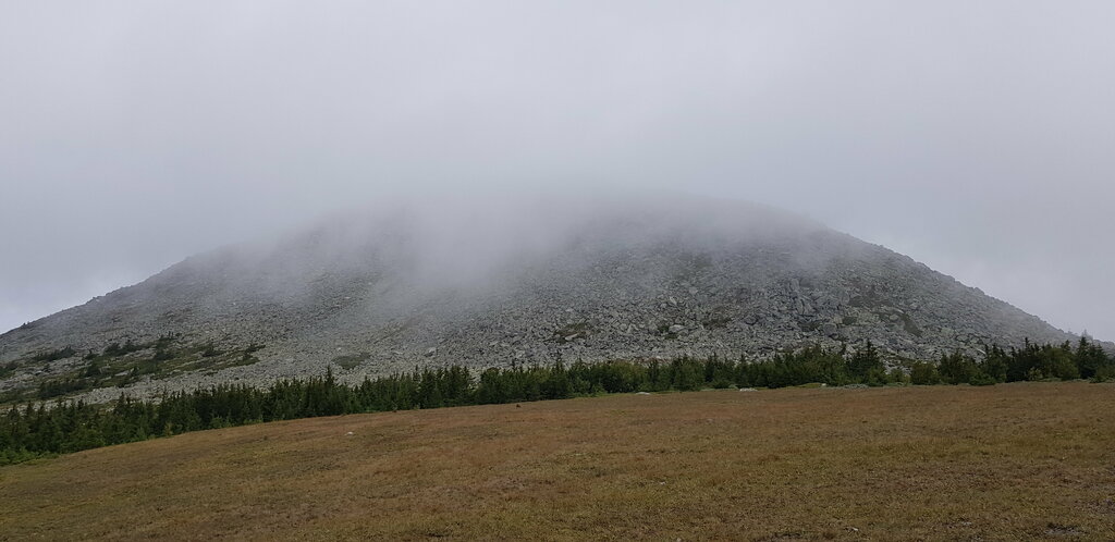 Cima de la montaña Гора Каменный купол 1393 метра, , foto