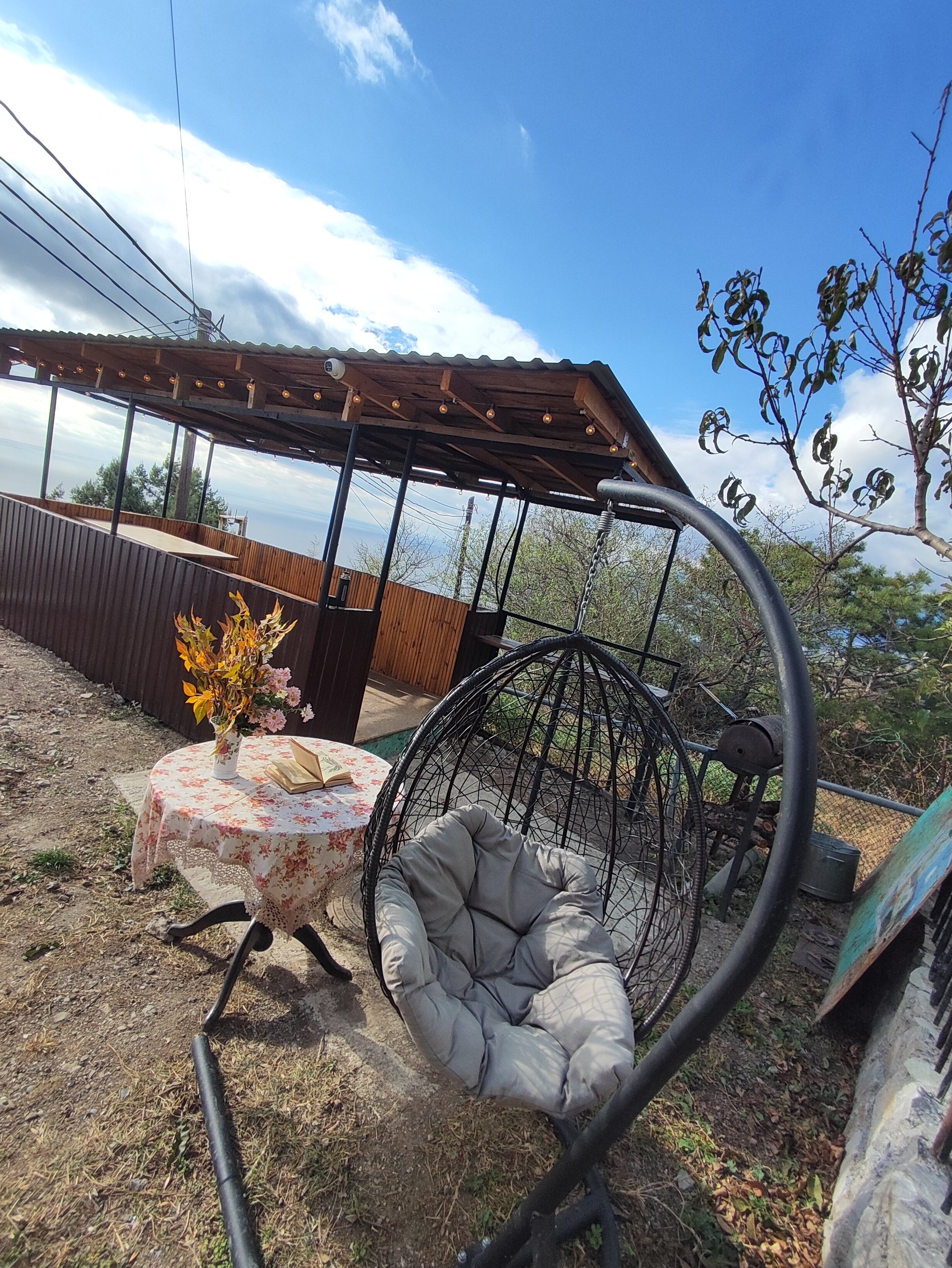 Фото Панорамный сруб