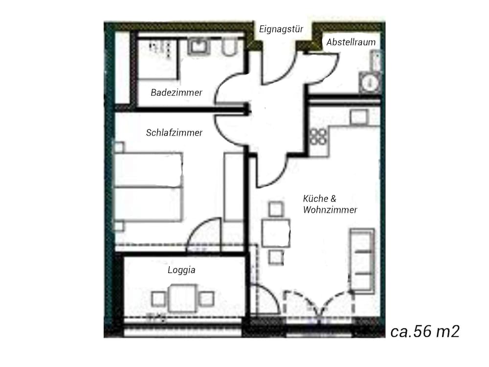 Фото Stylish Apartments in Ibbenbüren