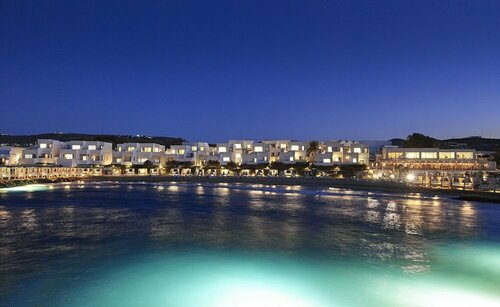 Внешний вид отеля Knossos Beach Bungalows Suites Resort & SPA в Муниципальной единице Гувах, фото 2