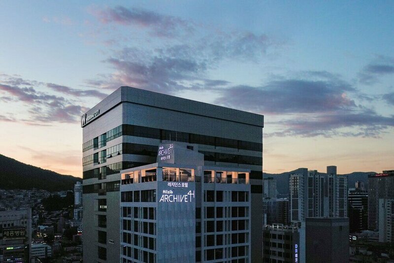 Гостиница Allzip Archieve4H Residence hotel Busan в Пусане