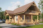 EcoHouse (Seleznev Street, 203), construction of country houses and cottages
