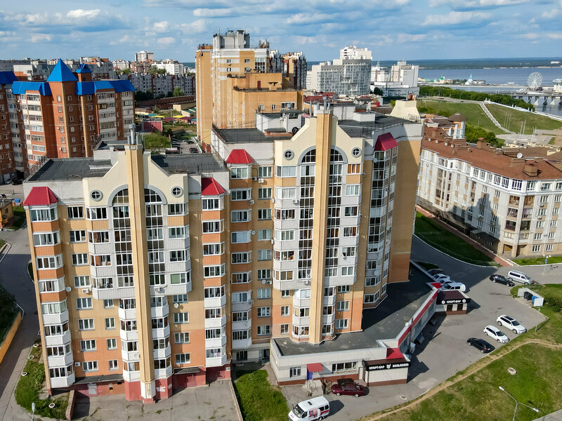 Апартаменты RentAp на улице Академика Крылова 9 в Чебоксарах