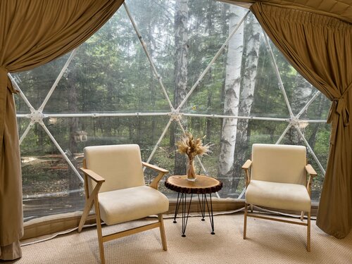 Глэмпинг Локоглэмп в Красноярском крае