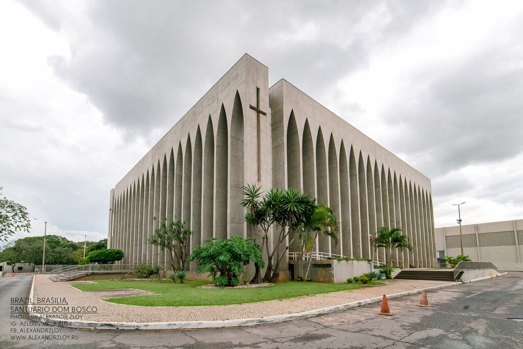 Catholic church Santuário São João Bosco, Brasilia, photo