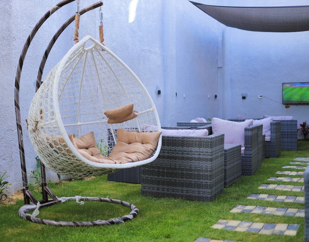 Фото Garden pyramid view