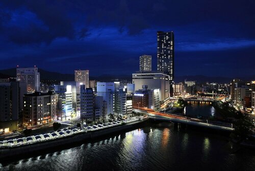 Гостиница The Royal Park Hotel Hiroshima RiverSide в Хиросиме