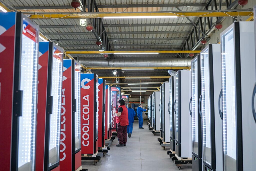 Industrial refrigeration equipment Hladoteka, Moscow, photo