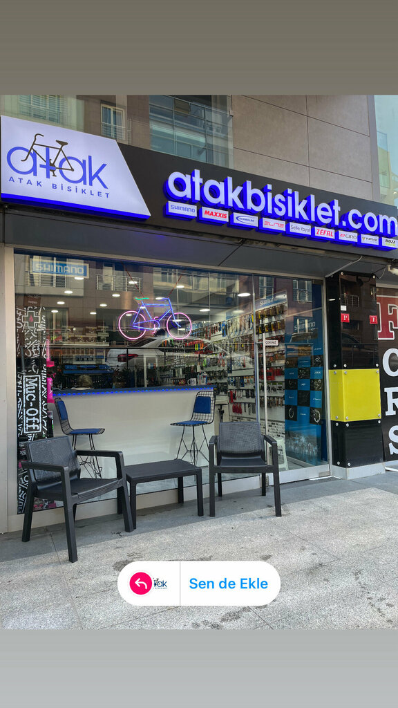 Bicycle shop Atak Bisiklet, Istanbul, photo
