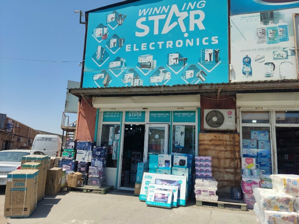 Elektronika mağazası Winning star, Bakı, foto