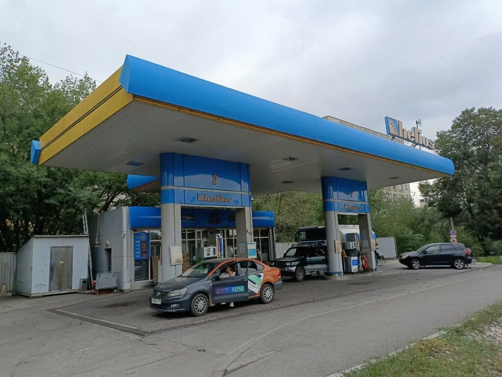 Gas station Helios, Almaty, photo