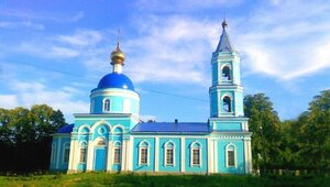 Церковь Покрова Пресвятой Богородицы (ул. Однодворцы, 39, село Ясенок), православный храм в Рязанской области
