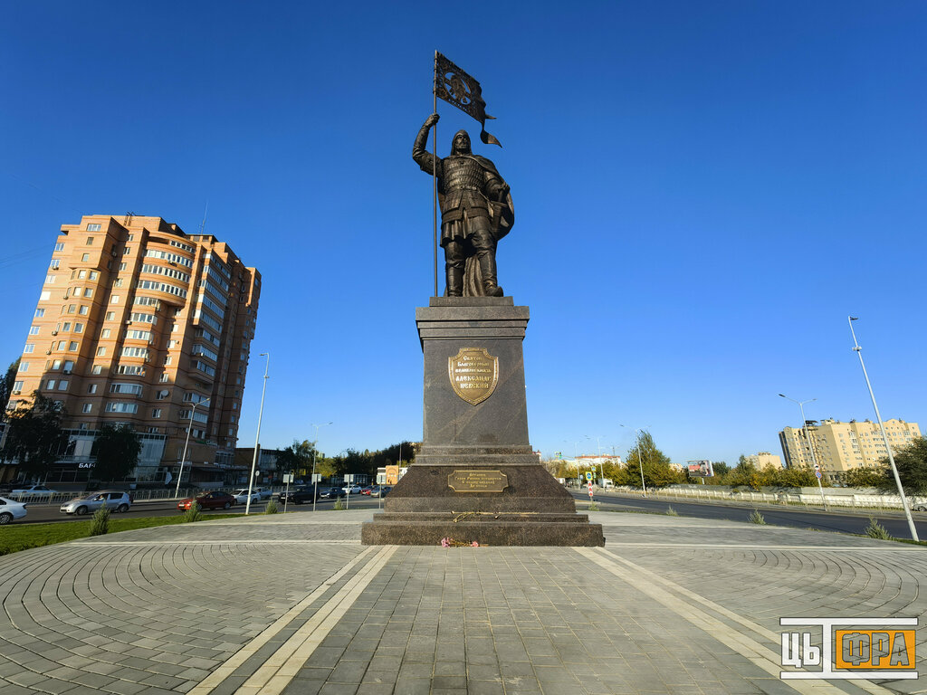 Памятник александру невскому в липецке фото Святой благоверный великий князь Александр Невский, monument, memorial, Lipetsk,