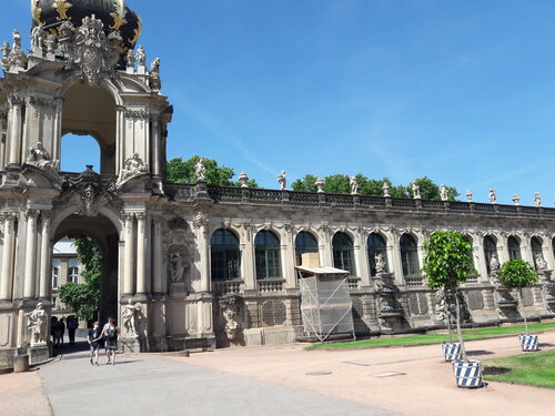 Landmark, attraction Dresdner Zwinger, Dresden, photo