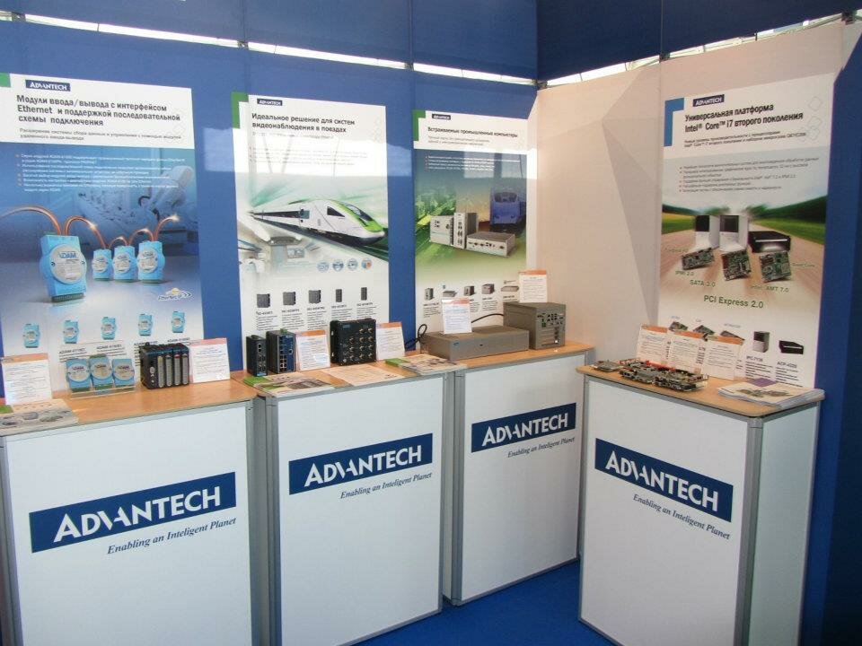 Industrial equipment Advantech, Moscow, photo