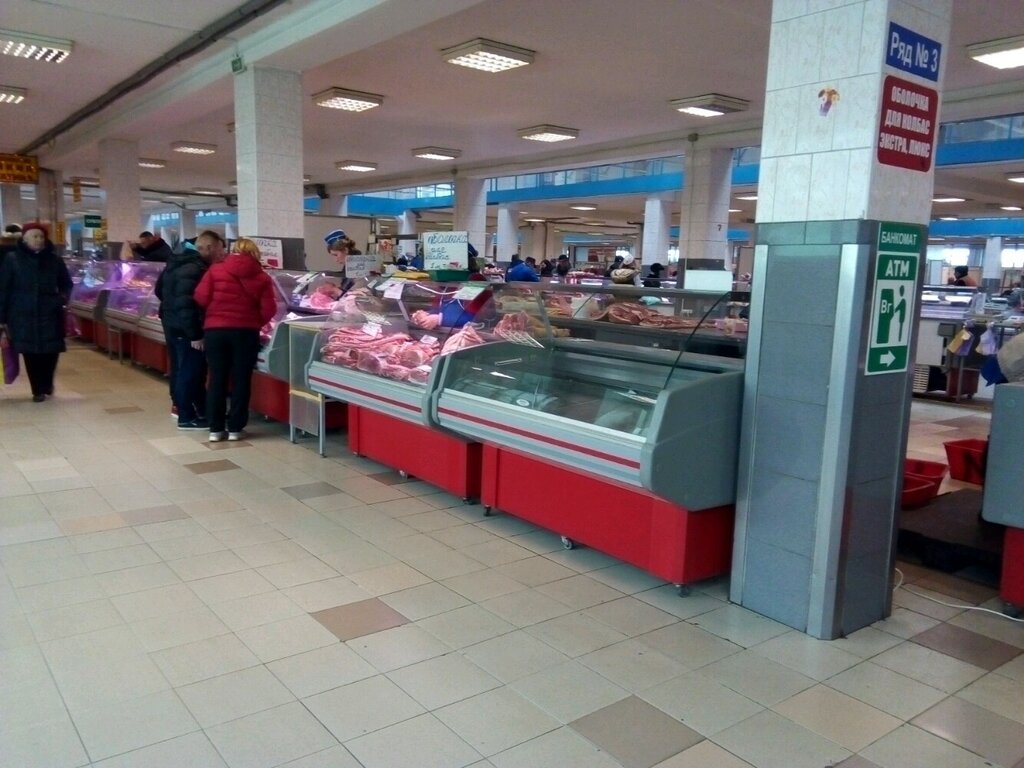 Продуктовый рынок Мясной рынок, Минск, фото