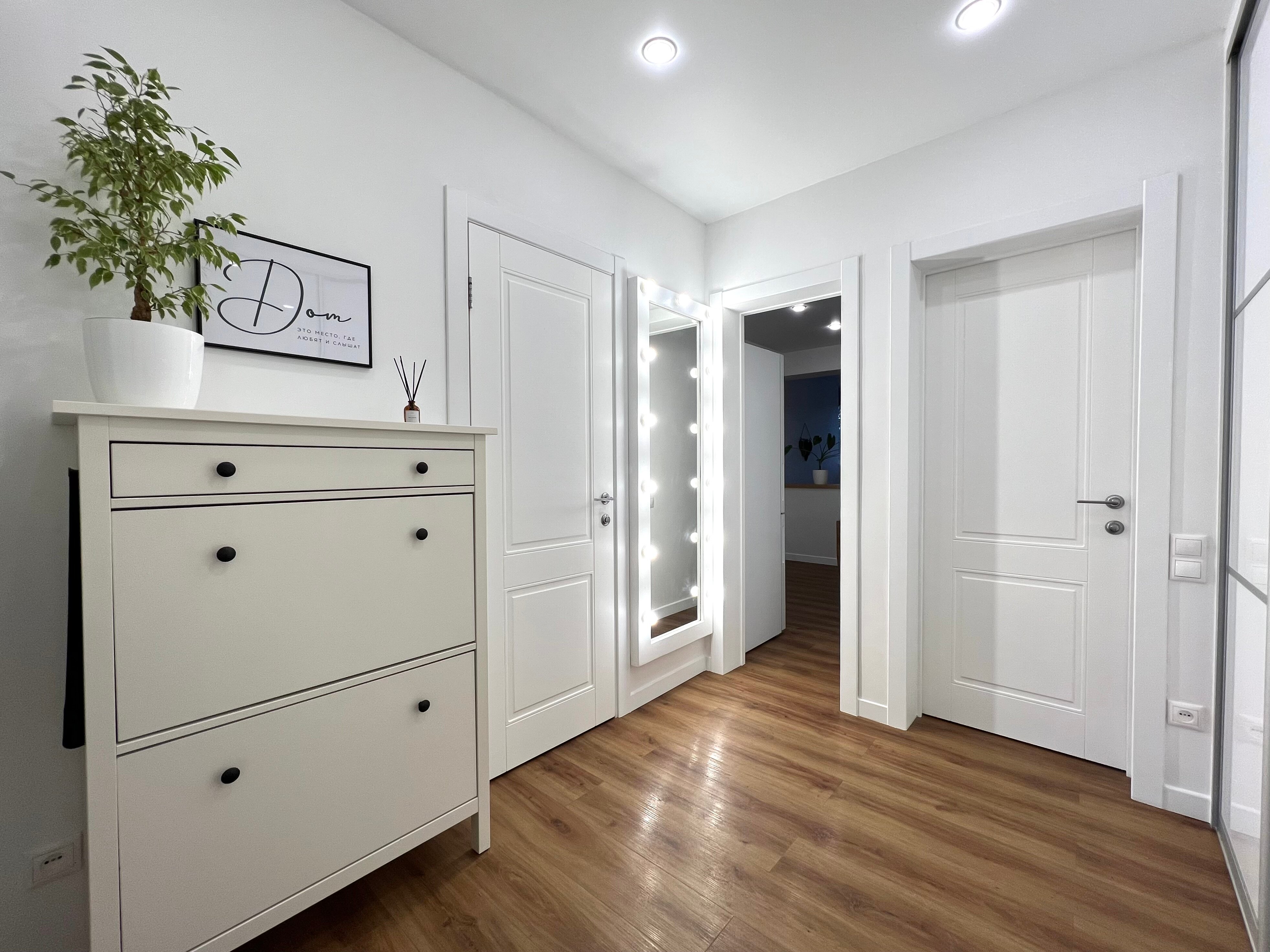 Фото Просторная квартира с новым ремонтом