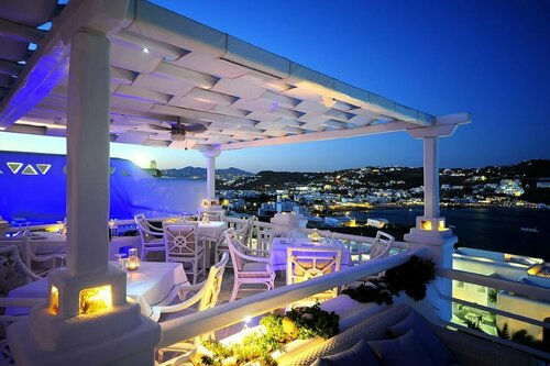 Внешний вид отеля Kivotos Mykonos в Орносе, фото 2