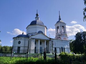 Церковь Вознесения Господня (Vladimir Region, Gorokhovetskiy rayon, munitsipalnoye obrazovaniye Denisovskoye, derevnya Pogost Voznesenye), orthodox church