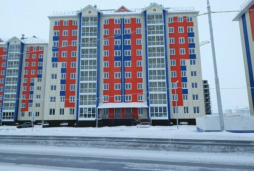 Эйфория ямальская ул 2 стр 1 фото Ямальский, жилой комплекс, Салехард, ул. Зои Космодемьянской / ул. Броднева - Ян