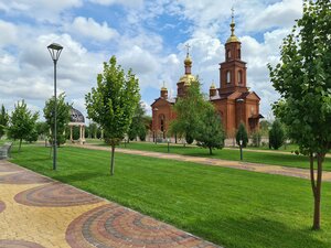 Церковь Иоанна Воина в Садах Придонья (Волгоградская область, Городищенский район, Паньшинское сельское поселение, посёлок Сады Придонья), православный храм в Волгоградской области