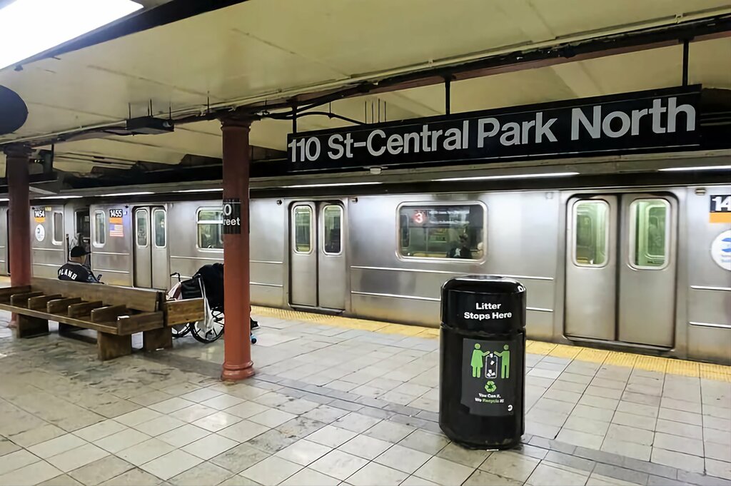 Metro station Central Park North – 110th Street, New York, photo