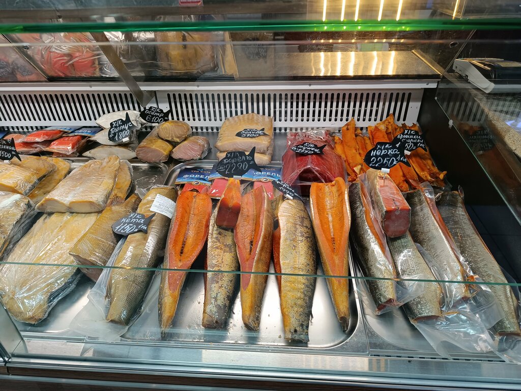Fish and seafood Рыбный базар, Kazan, photo